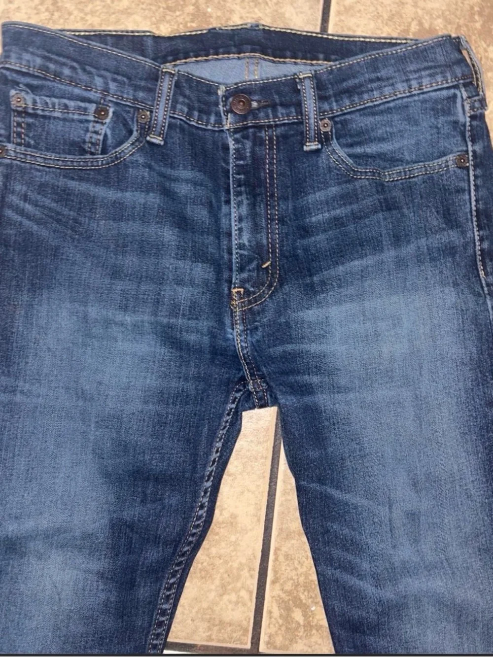 Levi’s Men's Dark Blue Slim Straight Jeans size31x30
